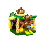 Lovely Simple Monkey Kids 5x5x5m Inflatable Bounce House for sale