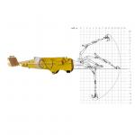 Excavator Sliding Boom Arm For Digging Deeper For Cat Hitachi Komatsu Kato for sale