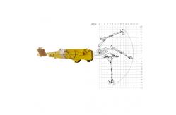 China Q355B Excavator Telescopic Arm For Digging House Foundation Use supplier