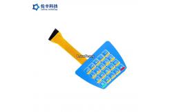 China Waterproof IP67 FPC Membrane Switch Custom Matte Surface 2.54mm Connector supplier