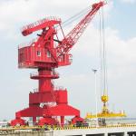Mobile Harbour Portal Crane Marine Use 360 Degree 40 Ton for sale