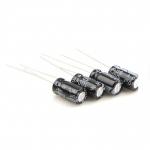 original 50V 10uF 4*7MM Electrolytic capacitor through hole for sale