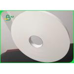 Natural White 28gsm Straw Wrap Paper 100% Degradable And Safe 29MM 35MM for sale