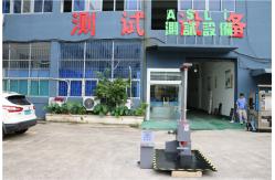 China Single Wing Package Drop Tester / 300~1500mm Surface Drop Test Equipment supplier