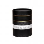 Recycled Materials Feature Dark Blue Paper Core Tube Packaging For Glass Bottle for sale