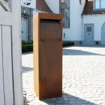 Weather-Resistant Apartment Complex Mailboxes Rustic Look Outdoor Decorations Modern Mail Box for sale
