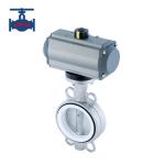 Automatic Actuation Electric Butterfly Valve Ideal For Normal Pressure Applications for sale