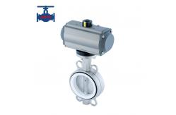China Automatic Actuation Electric Butterfly Valve Ideal For Normal Pressure Applications supplier