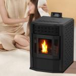 Outdoor Pellet Rocket Stove Durable Efficient Smart Control Quiet Eco Friendly Heating