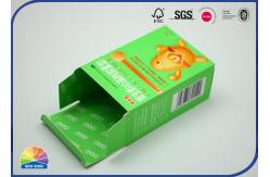 China Convenience Packaging Folding Carton Box With 350gsm Duplex Board Grey Back supplier