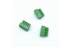 China Pluggable PCB Wire Connector 300V 8A HQ15EDGK 3.5mm/3.81mm supplier