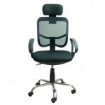 Durable Adjustable Home Office Computer Chair With Headrest / Mesh Back