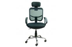 China Durable Adjustable Home Office Computer Chair With Headrest / Mesh Back supplier