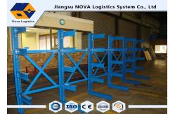 China Single / Double Side Storage Heavy Duty Cantilever Rack With Steel Materials supplier