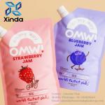 Custom Printed Eco Friendly Recyclable Stand Up Liquid Spout Pouch Bags for sale