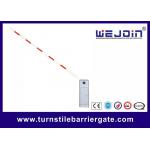 Security 8m LED Boom Vehicle Barrier Gate Manual Release For Parking System for sale