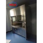 Industrial Grade Ducted Fume Hoods with LED Light and Manual / Automatic Control for sale