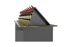 China 80T Loading 3.7KW A3 Steel Road Bolcker Barrier Access Control supplier