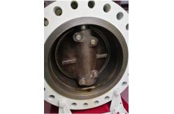 China High Performance Triple Eccentric Butterfly Metal Sealing Valves supplier