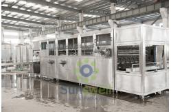 China Bottled sparkling, pure 5 gallon Barrel Water Filling Machine / machinery 500 - 800l/hr supplier