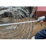 Stainless Steel Hot Dipped Galvanized Concertina Razor Blade Barbed Wire Mesh Fence for sale