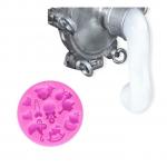 Solid Silicone Rubber Material , Liquid Molding Silicone For Clothes Fabric Garment for sale