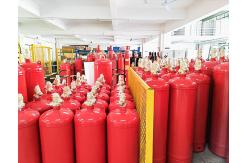 China Fm 200 Agent Empty Fire Fighting Fire Extinguisher Cylinders 40kg To 150kg supplier