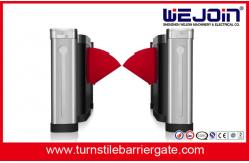China 304 Stainless Steel Access Control Turnstile Flap Barrier Entry systems supplier
