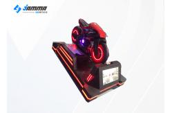 China Black Red 9D VR Motorcycle Racing Simulator With 4 Racing Games supplier