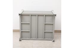 China Electrogalvanized 1500kg Cpacity Steel Q235 Folding Pallet Box supplier