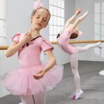Children's dance dress girls ballet dance leotard with tutu skirt for sale