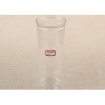 401# 1000ml Round Clear Plastic Cylinder PET Food Grade Easy Open Can Tank for sale
