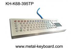 China Industrial Ruggedized Keyboard Desktop Metal Computer Touchpad Customized Layout supplier