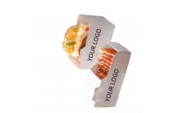 China Customized Biodegradable Kraft Paper Boxes for Hot Dog, Burger & Egg Sandwich supplier