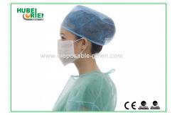 China Breathable Disposable Earloop Poly Cellulose ESD Face Mask supplier
