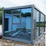 Customizable Modular Building Prefabricated Office Design Detachable Flat Pack Container House