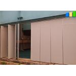 Sound Proof Office Meeting Room Panels 65mm Thickness Wooden Material Sliding Partition Wall