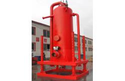 China Skid Mounted Oilfield Gas Buster 240m³/H Mud Gas Separator H2S Handling supplier