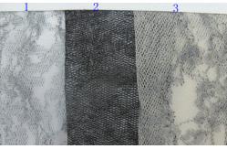 China Yarn Nylon Silver Metallic Lace Fabric For Nightwear Anti-Static CY-LW0632 supplier