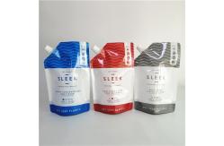 China Storage Reusable Spout Pouches Container Sealable Bags for Drink Juice Milk supplier