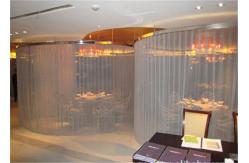 China Cascade Coil Architectural Drapery Aluminum Alloy Material For Exhibition Hall supplier