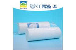 China High Absorbency First Aid Cotton Roll Odorless 13 - 16mm Fiber Length supplier