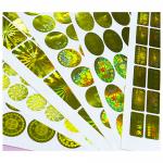 Custom Watermark Hologram Tamper Proof Seal Stickers