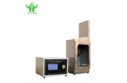 China ASTM D1230 Horizontal Vertical Flammability Tester for Burning Combustibility supplier