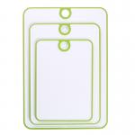 Plastic Household Non Slip Two Sided Cutting Board With Grooves for sale