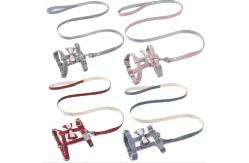 China Soft Nylon Escape Proof Adjustable Cat Hiking Harness For Kittens Small Animals supplier