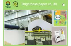 China A4 Compatible Offset Printing Paper / Book Printing Paper High Brightness supplier