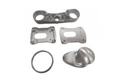 China Rapid Prototyping CNC Aluminium Machined Parts Plated Steel Surface Treatment supplier