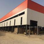 Quake Proof Prefab Workshop Building Steel Structure Warehouse Custom Fabrication for sale