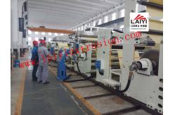 China Pe Hot Melt Extrusion Ldpe Coating Machine , 380V Automatic Lamination Machine supplier